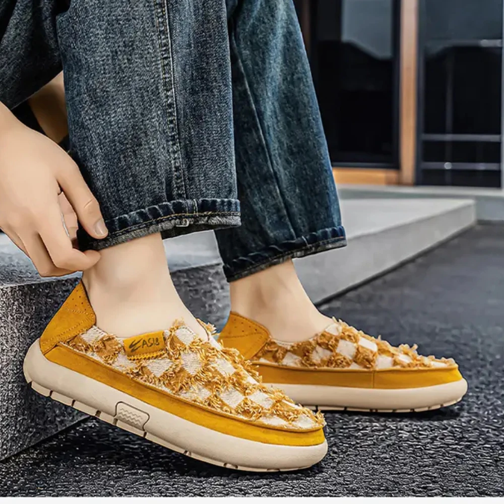 

Men's summer breathable one foot lazy casual trendy shoes