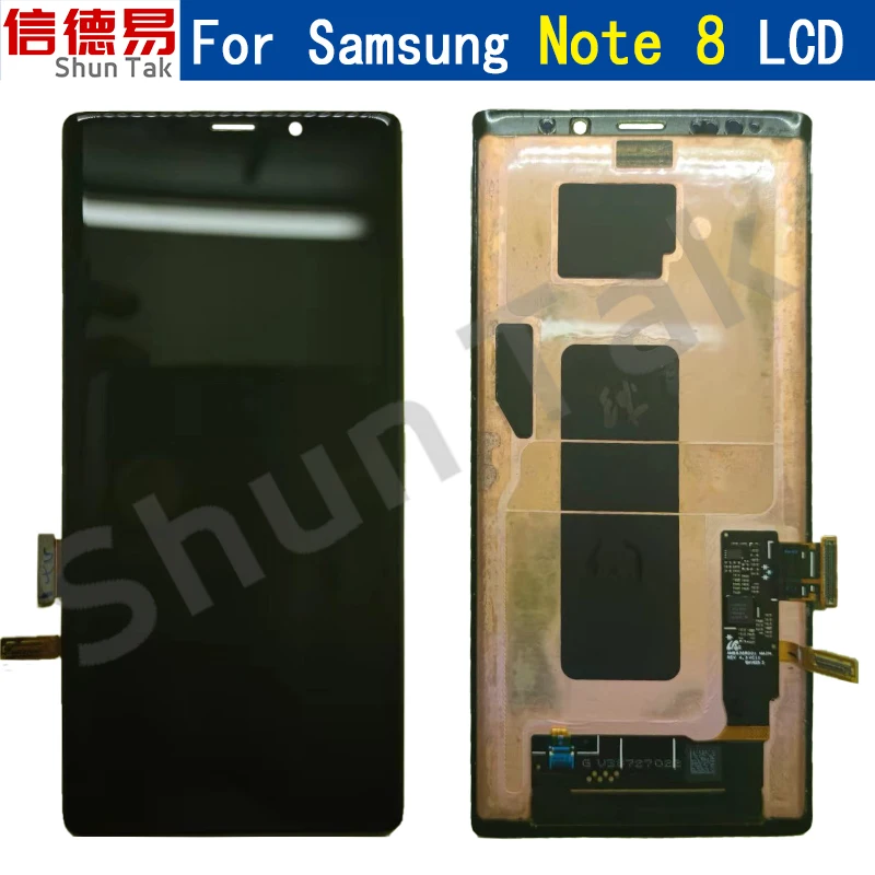 

incell Quality For Samsung Galaxy Note 8 LCD Display Touch Screen Digitizer For Samsung Note 8 N950F N950FD N950U With Frame