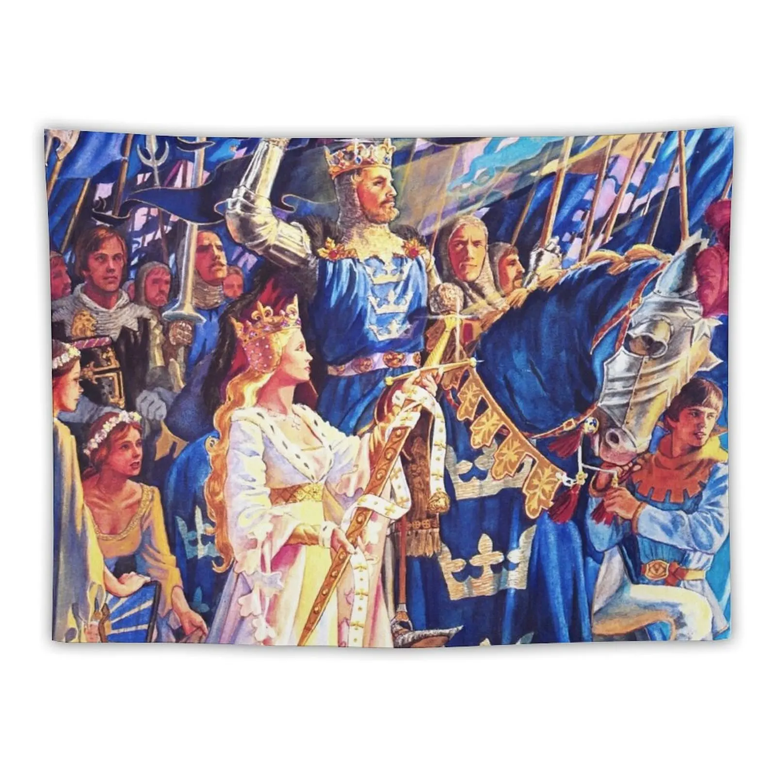 

Pendragon 1st Edition Cover by Jody Lee Tapestry Decorative Paintings Room Decor For Bedroom Tapestry