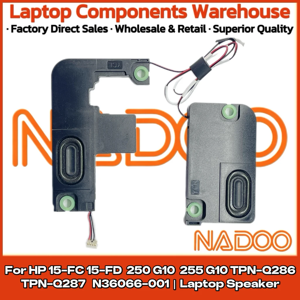 New Original Laptop Speaker Built-in left and right Horn Audio For HP 15-FC 15-FD 250 G10 255 G10 TPN-Q286 TPN-Q287   N36066-001
