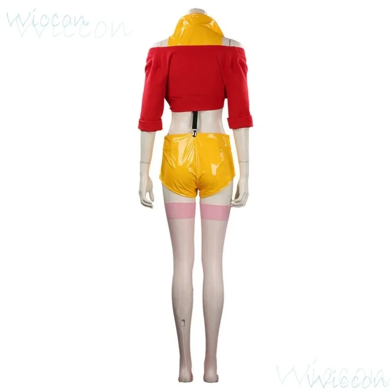 أنيمي فاي عيد الحب كاوبوي BEBOP تأثيري حلي الدعامة أحمر أصفر موحدة مثير الساخن دعوى حفلة للنساء Comic-Cons ؛ 3,k8't ،