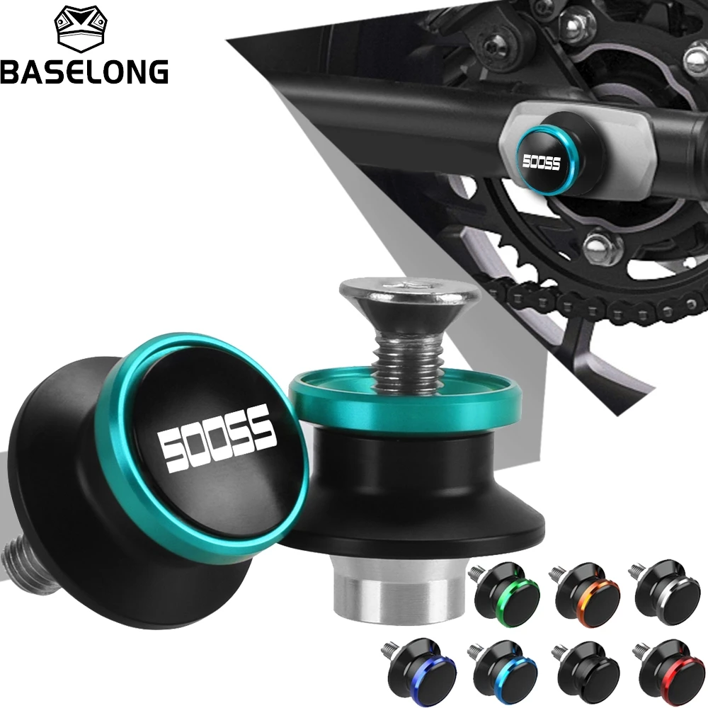 

FOR CFMOTO 500SS 500 SS SS500 SS 500 CF500SS 2024 2025 2026 10MM Motorcycle Accessories CNC Swingarm Spools Slider Stands Screws