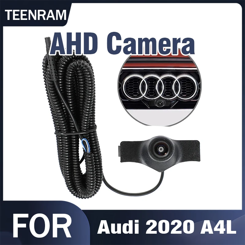 

TEENRAM for Audi 2020 A4L 150° Lens AHD 1080P Car Front View Camera Night Vision Waterproof Parking Assist Vehicle Front Camera