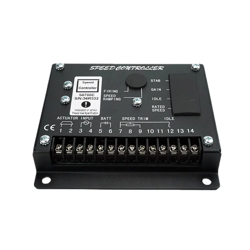 

S6700E Electronic Throttle Governor Diesel Generator Set Speed Controller Electrical Control Board