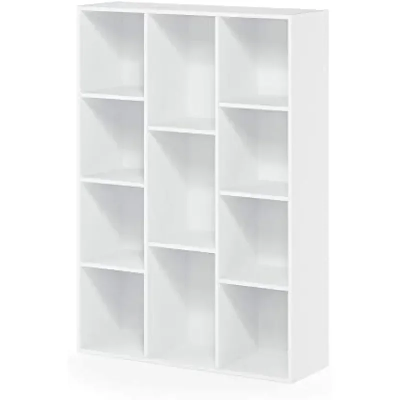 Bookcase / Book / Storage , 11-Cube, White book storage