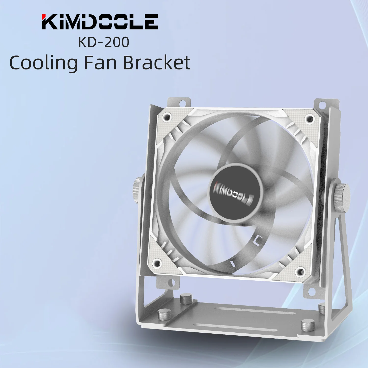 Artpowers Multi-Purpose Desktop Fan Stand That 360 Degrees Rotation Suitable For 120mm And 140mm PC Cases External Cooling Fans