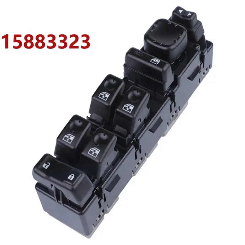 

Rare 4X 15883323 Master Power Electric Window Switch For Tahoe Silverado For GMC Sierra Yukon For Cadillac Escalade