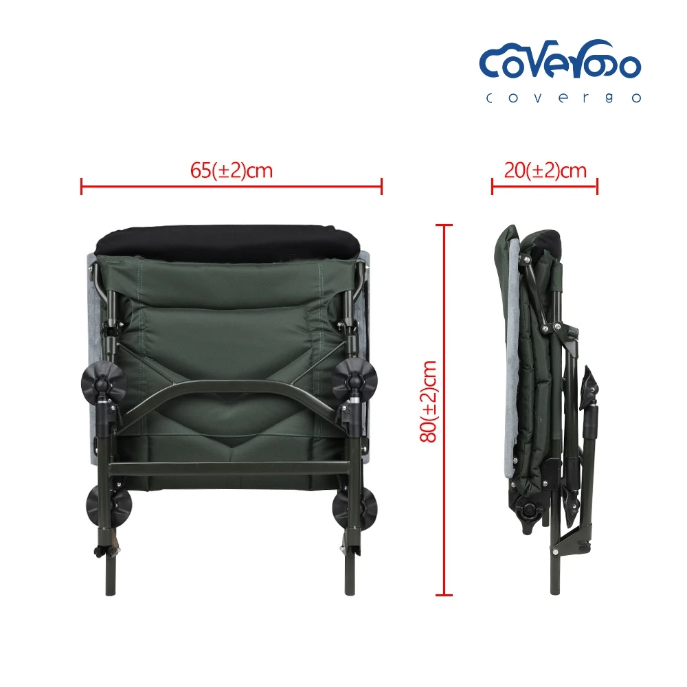Wholesale All Terrain Wild Multi Functional Portable Folding Stainless Steel Fishing Chair