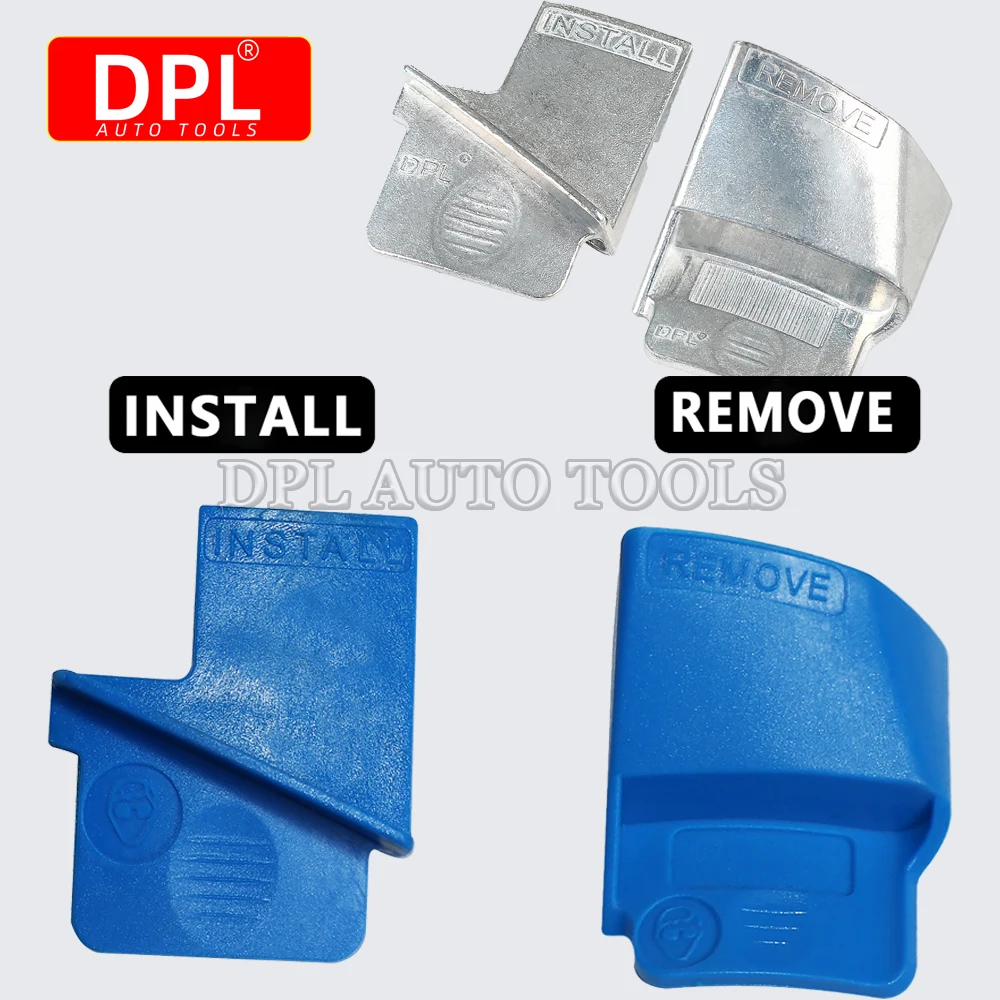 2PCS Metal /Plastic Stretch Belt Remover Installer Tool Set for Car Truck Trolley and Other Vehicle