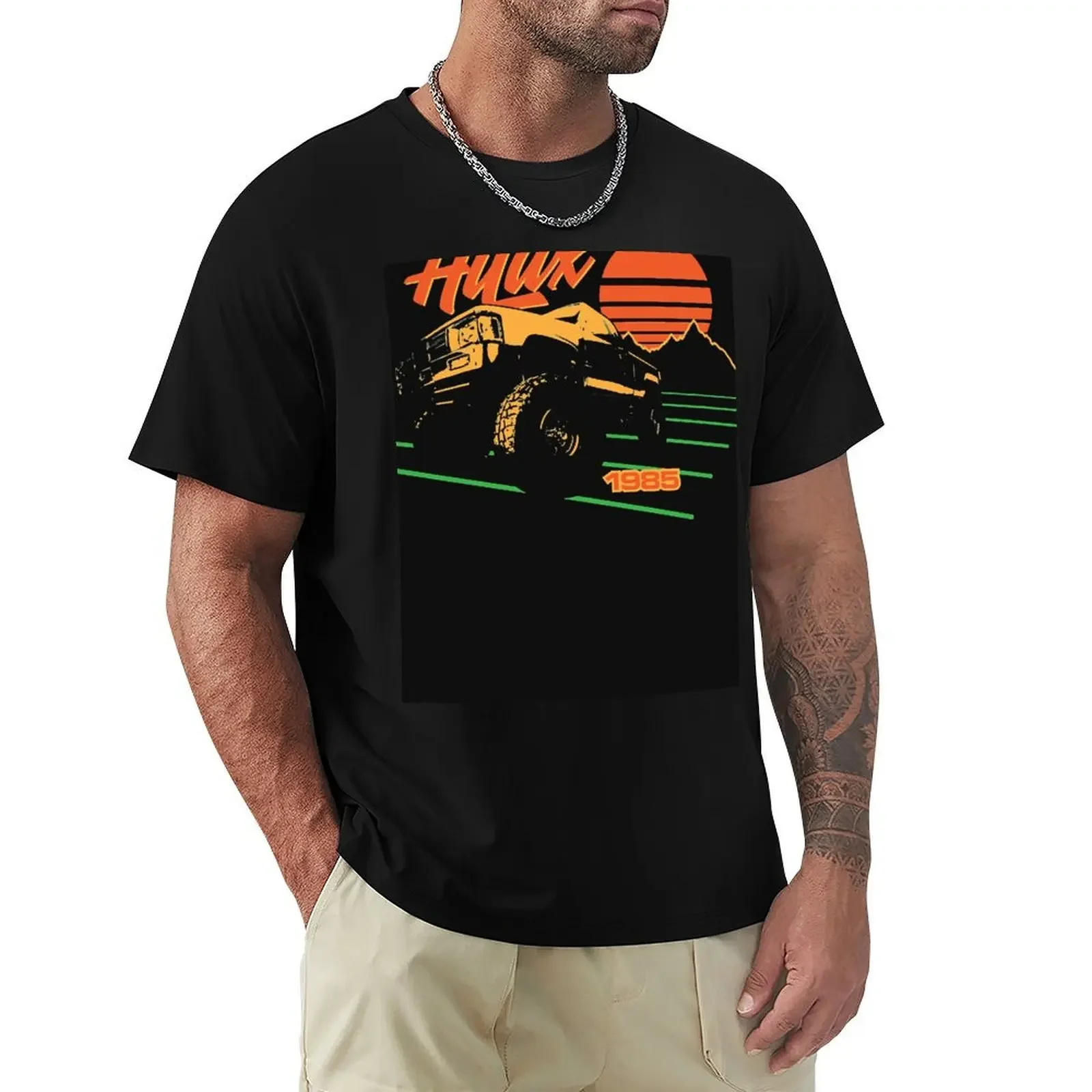 Camiseta Toyota Hilux Retro Sunset