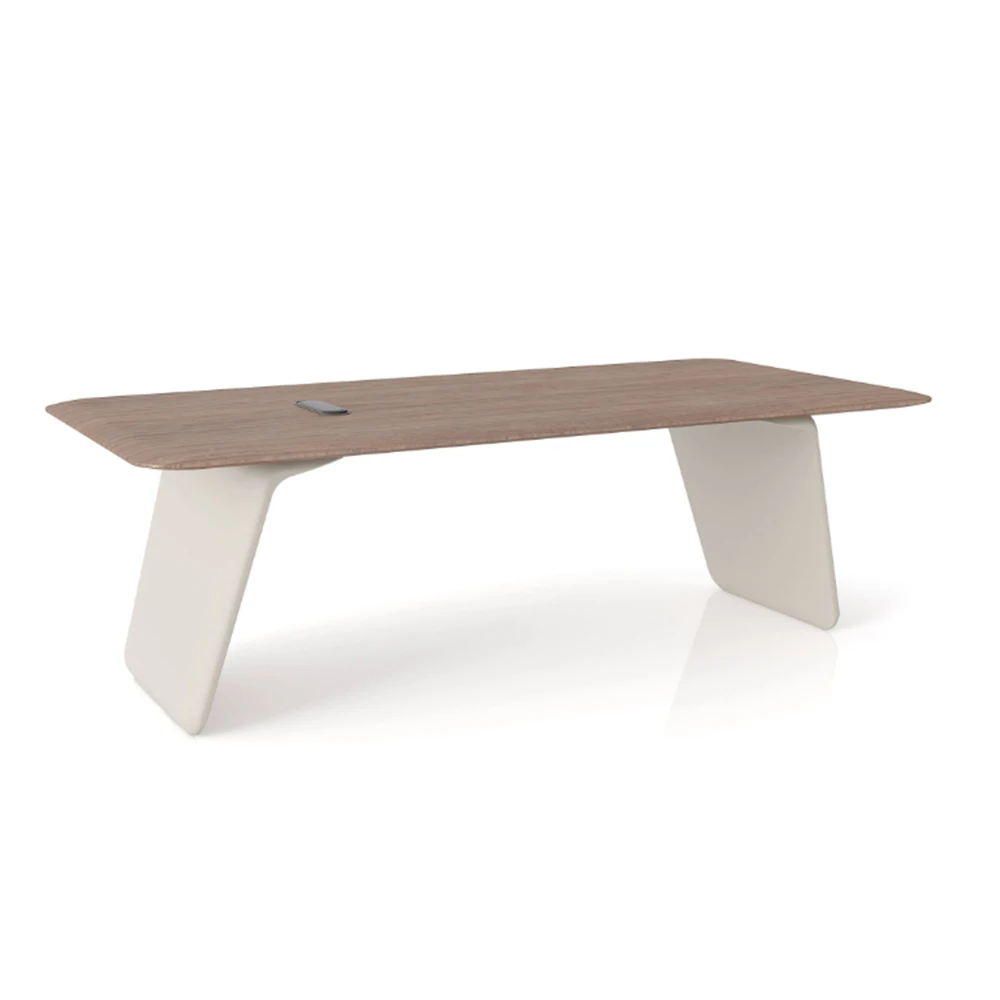 Modern High Quality Wooden Commercial Conference Table for Hotel Use Extendable & Adjustable Height Office Furniture