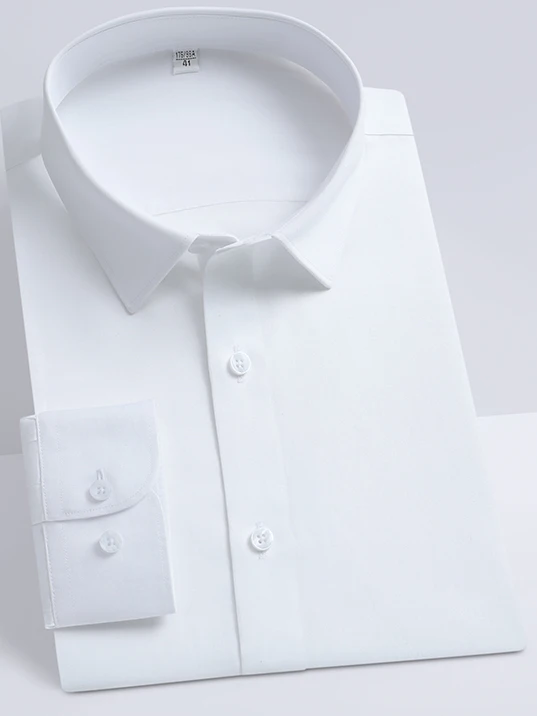 

Natural Mint Fiber Long Sleeve Shirt Men Women Spring Summer Anti Wrinkle Smooth Breathable Sweat Absorbent Business Casual S...