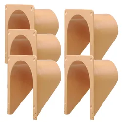 Replacement Cage door 15.2*12.8cm 5pcs Set House Nest Plastic Bird Pigeon Entrance Barrier Supplies Accessories