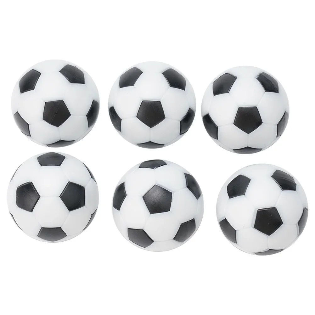 6pcs Table Balls 32mm 36mm Mini Foosball Spare Soccer Indoor Games Fussball Flexible Trained Relaxed Kids/Child Children