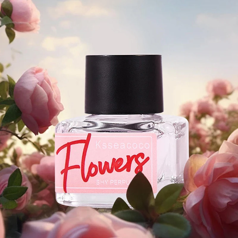 

Сладкий цветочный парфюм для Shy Women, нежный аромат персика, фиолета и розы, стойкий нежный аромат, эфирное масло феромонов, 5 мл