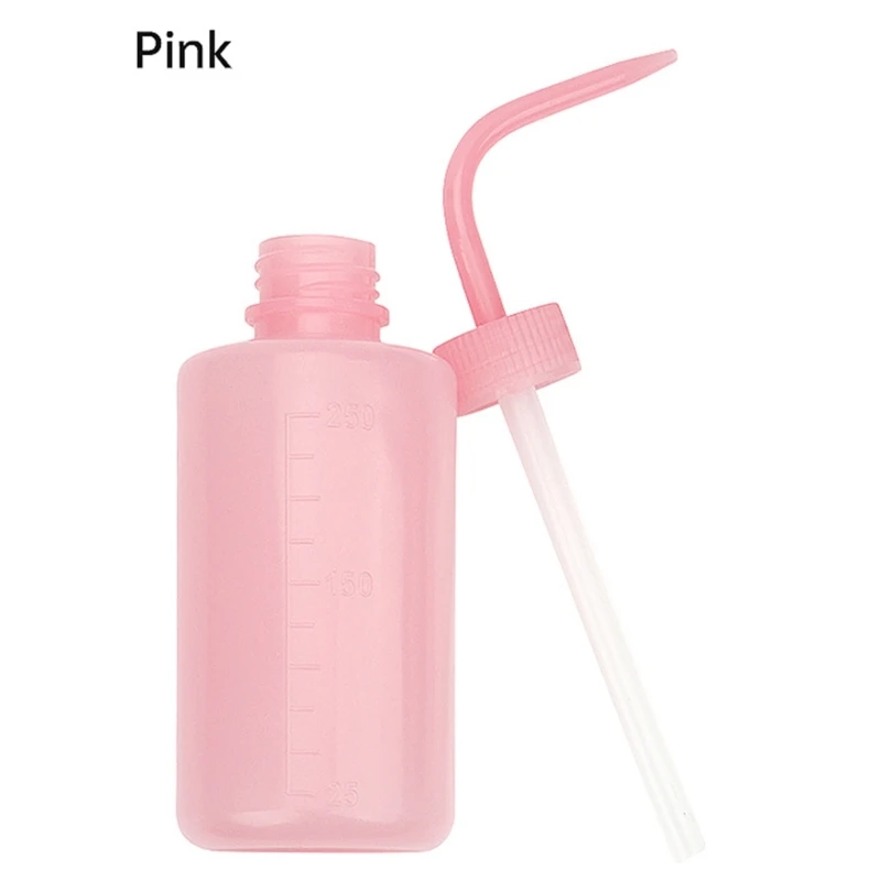 250/500ml Wasfles Schoon Knijpfles Wimperverlenging Reiniging Laboratorium Meetfles Plastic Make-up Tool