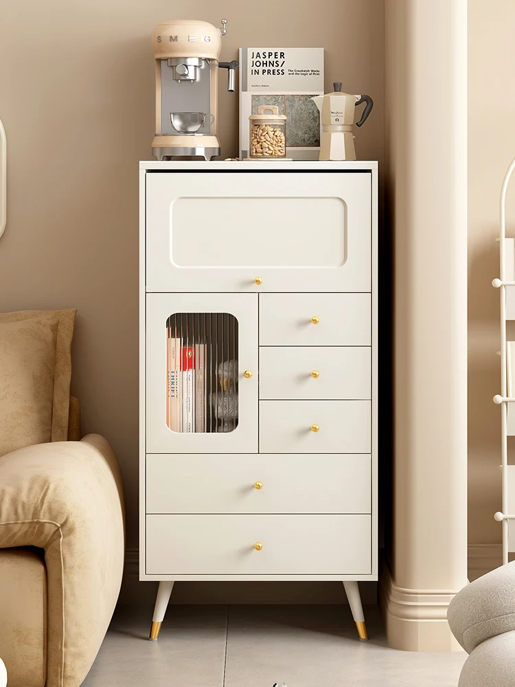 Kaishang French cream chest of drawers Living room integrated large-capacity storage cabinet