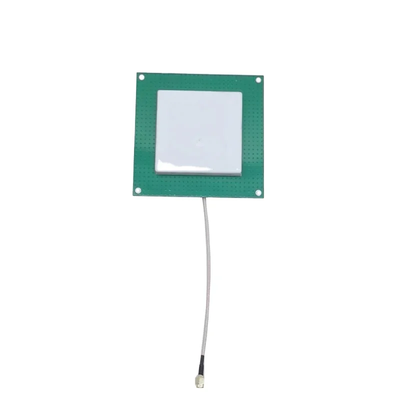 

120*120mm 5.5dBi Ceramic Antenna Optional Connector UHF RFID Antenna with SMA Male Connector
