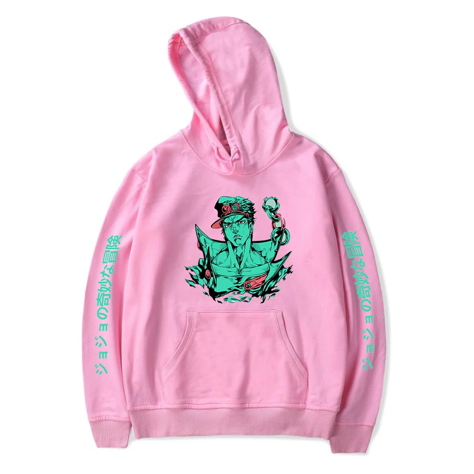 JOJO Bizarre Adventure Hoodie Unisex Tracksuit Women Men's Hoodies Harajuku Streetwear Japanese Style Clothes Plus Size