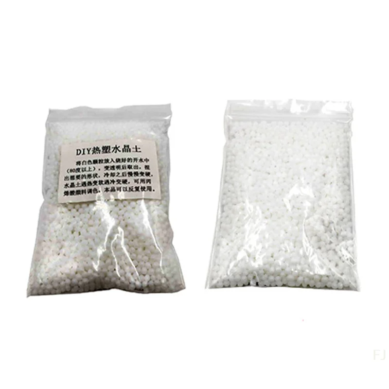 [YU] 50g/100g Polymorph plástico respetuoso con el medio ambiente, también conocido como policaprolactona, pellets de polymorfo, herramienta de cerámica DIY de alta calidad