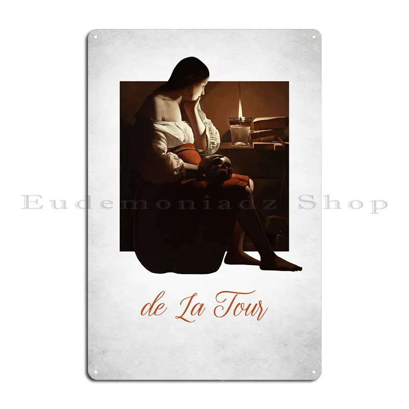 Georges De La Tour Metal Signs Design Design Pub Club Bar Pub Designing Tin Sign Poster