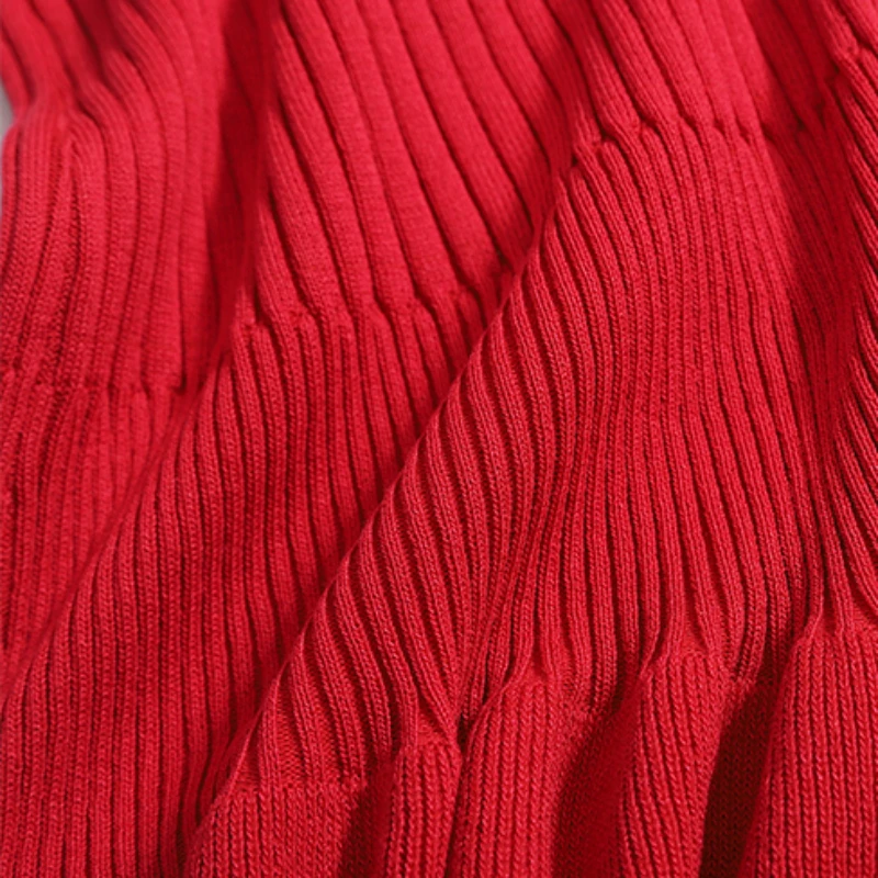 Cut Out Halter Summer Knitted Bodycon Sexy Dress O Neck Sleeveless Ruffled Party Sundress High Street Elastic Slim Short Dress