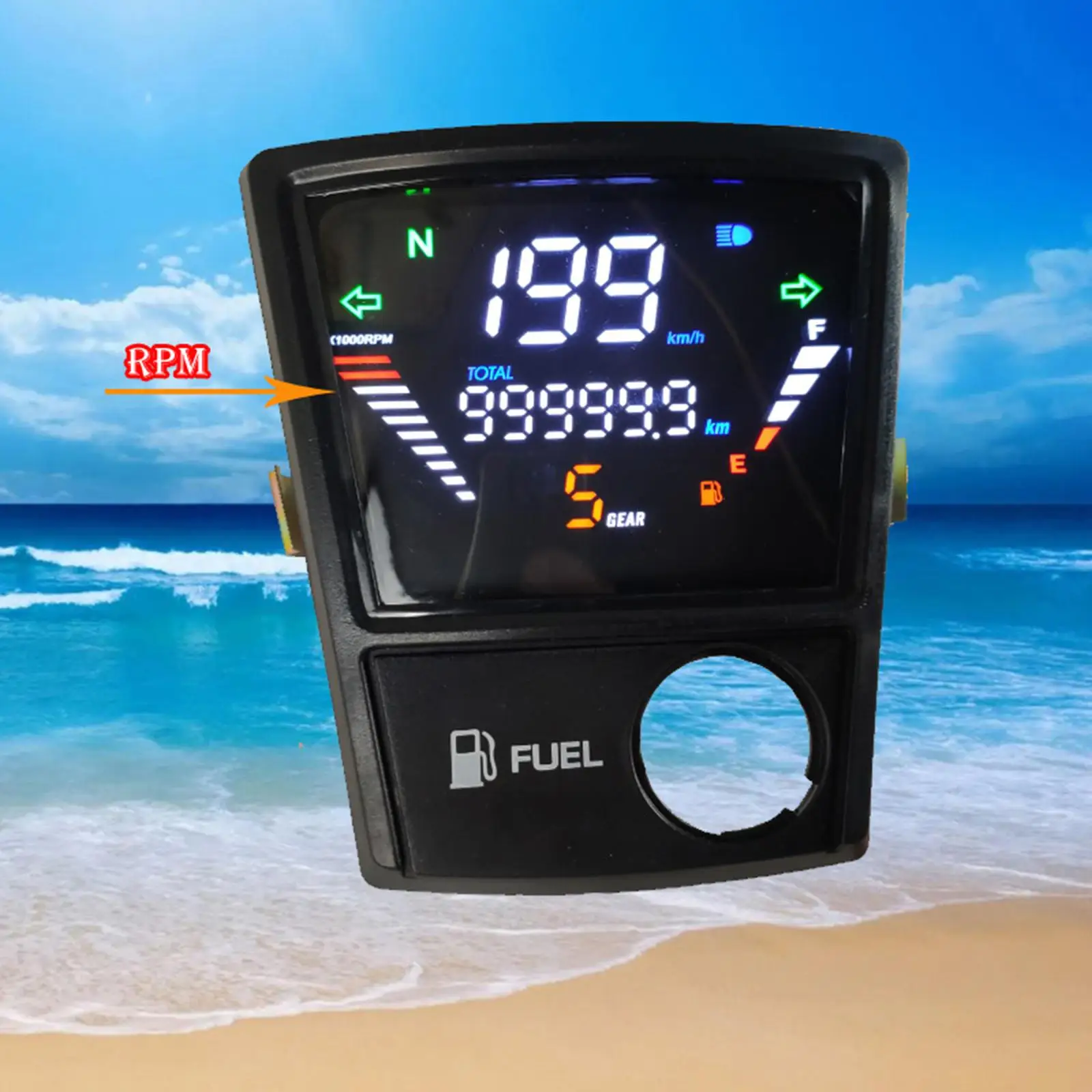 

Motorcycle Speedometer Durable for C70 GB0J Modification Replacement