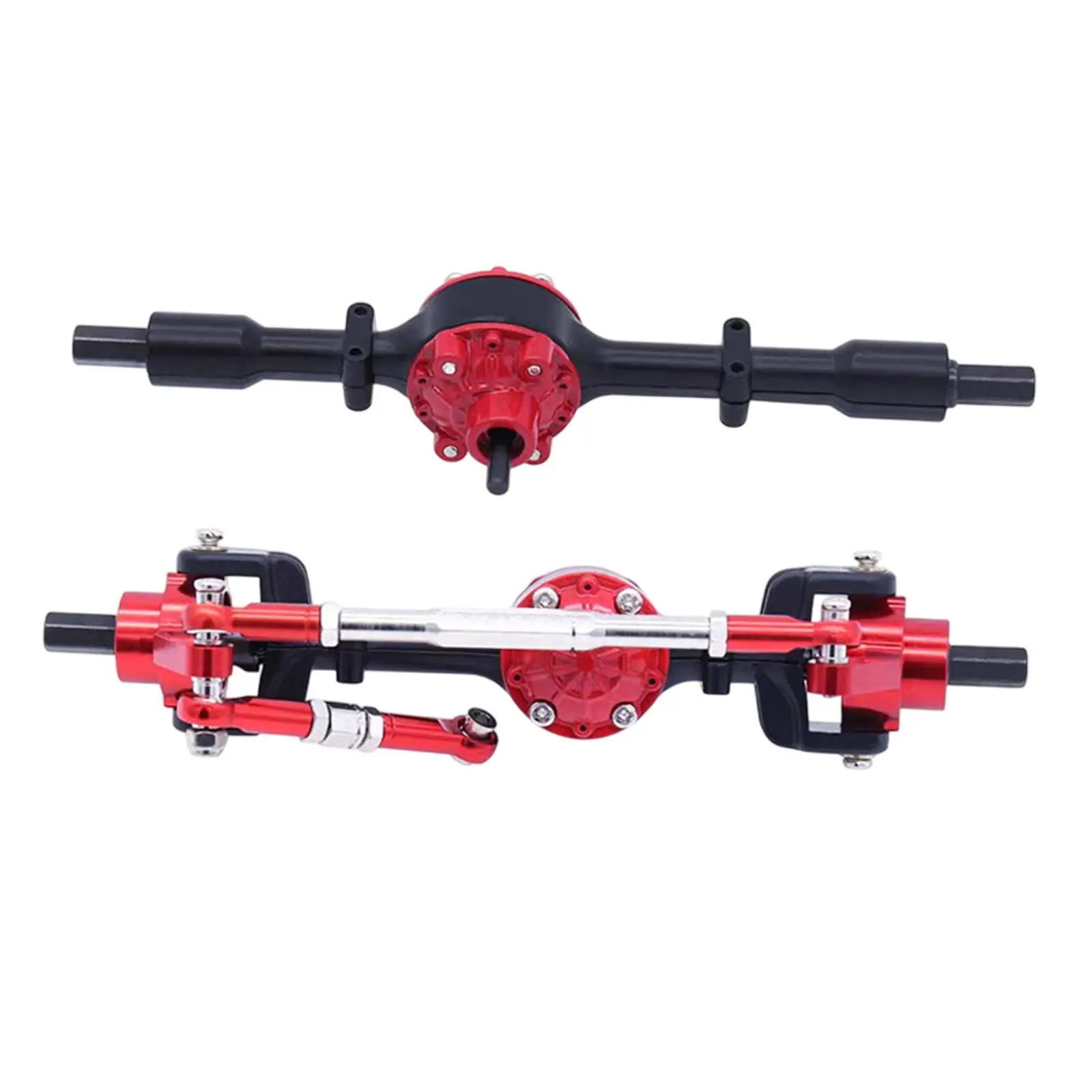 

Комплект передней и задней осей в масштабе 1:16 для радиоуправляемых моделей: удобная металлическая запасная часть для самостоятельной модификации и ремонта для C14, B24, B14, C24, B36