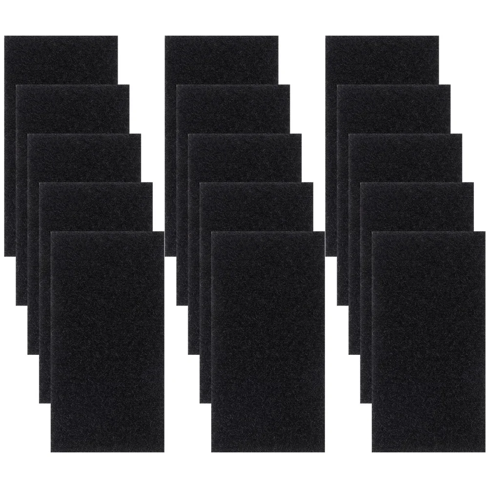 30 set Adhesive Hook Loop Tape Heavy Duty Double-Sided Sticky Fastener For Home Decor Wall Mounting Cable Organizer