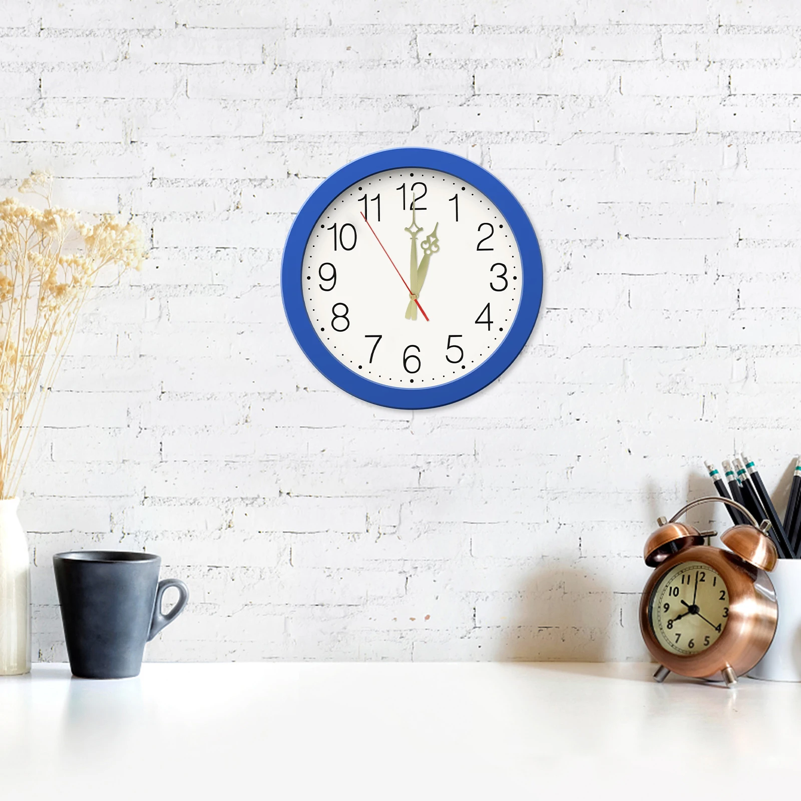 

1 set Silent Clock Movement Mechanism Operated Replacement Wall DIY Kit Long Shaft Numbers Plastic Parts Home Decor