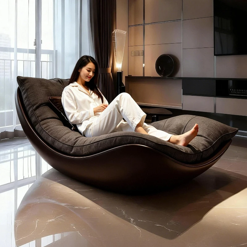Luxury Recliner Living Room Chairs Ergonomic Relax Designer Bauhaus Lounge Chair Relaxing Lazy Comfy Sillones De Sala Furniture