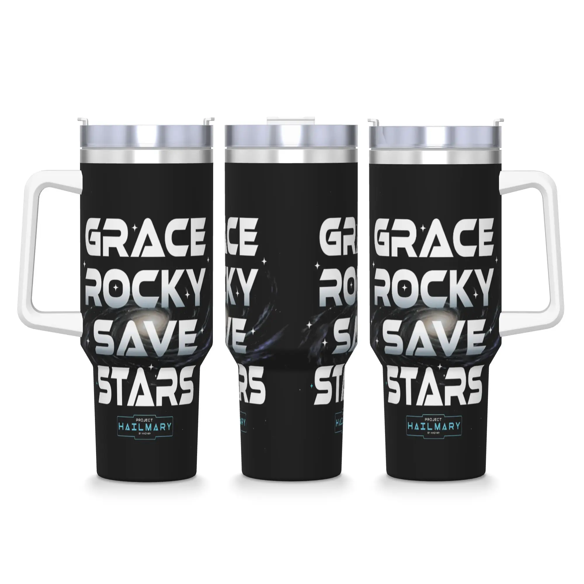 Stainless Steel Tumbler Project Hail Mary 2026 Car Mugs With Straws  Travelist Cold Drink Water Bottle Keep Heat 40oz Coffee Mug