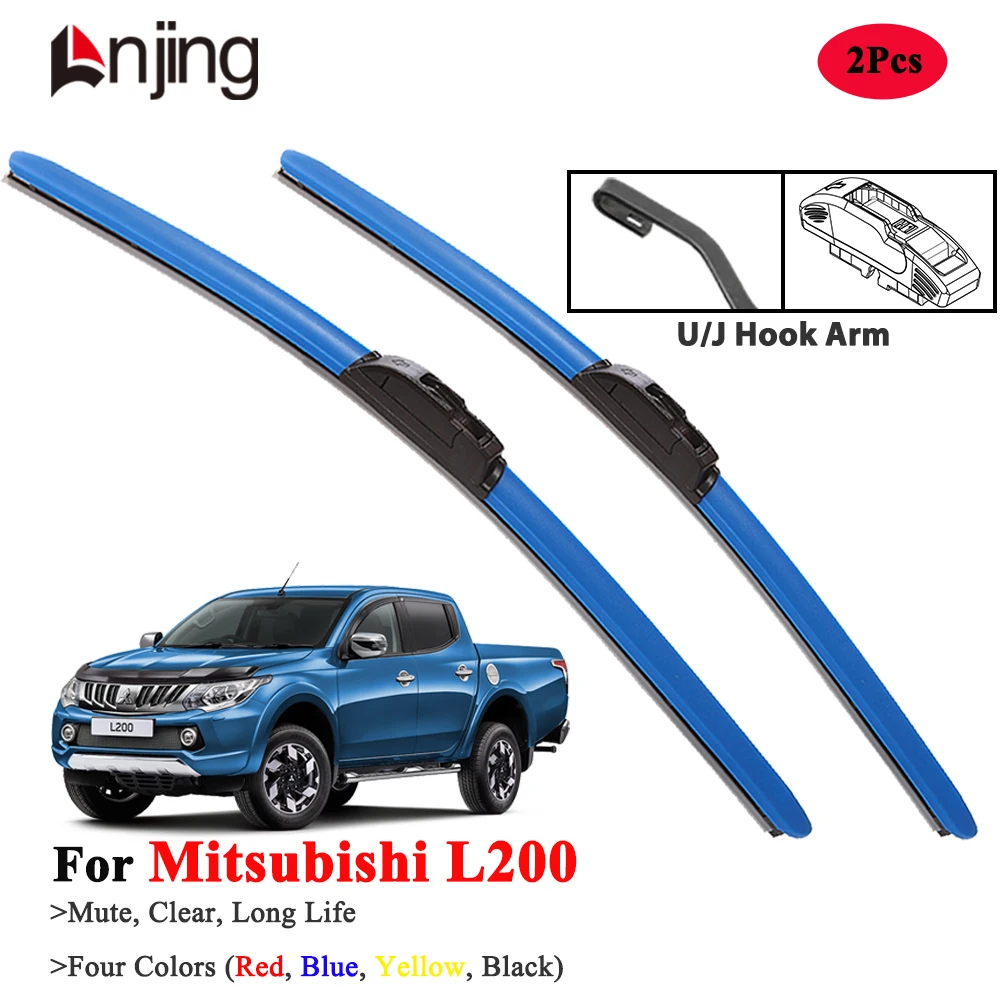 

LNJING Wiper Blades For Mitsubishi L200 Pickup 1996-Now