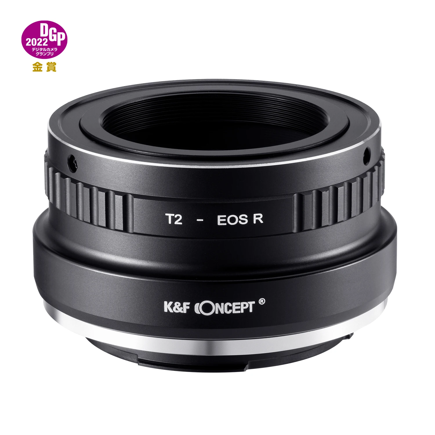 K&F Concept T2-EOS R Adapter for T2 mount lens to Canon EOS RF camera EOS R3 R5 R6 RP Lens Adapter