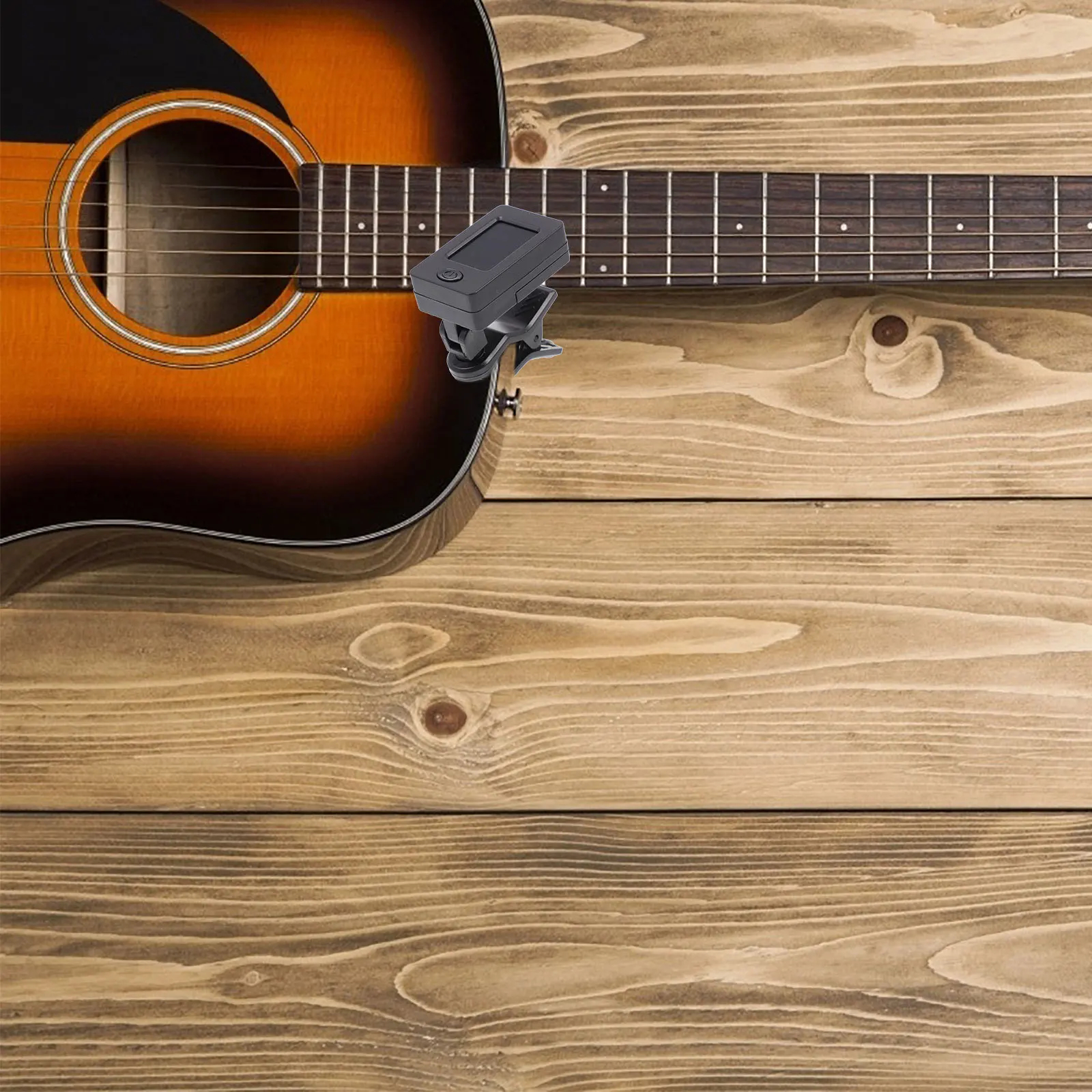 

Guitar Tuner High End Material Stylish Luxury Look Fatigue Resistance Reliable Performance for All Musical Instruments Tuning