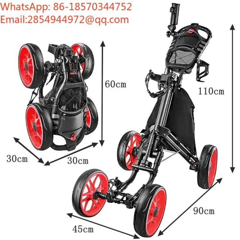 2026    Foldable 4-wheel Golf Cart