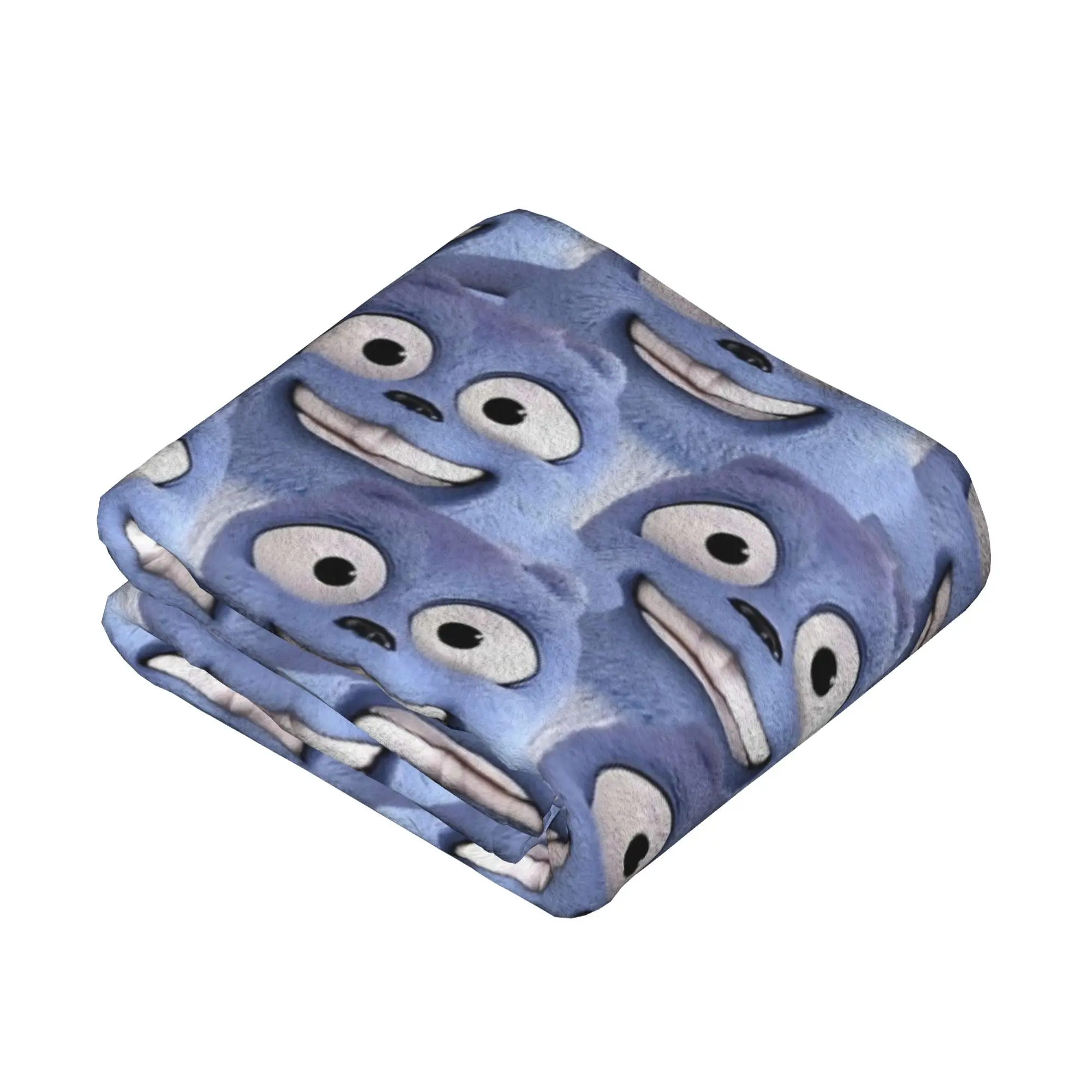 Grizzy Pattern Cartoon Blankets  Plush Throw Blanket Home Couch Decoration Soft Warm Bedspread
