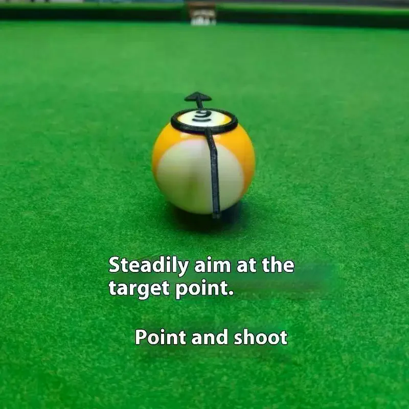 

Pool Billiards Aid Practice Aiming Guide Ball Position Marker Sport Equipment For Beginners Kids Intermediate Players