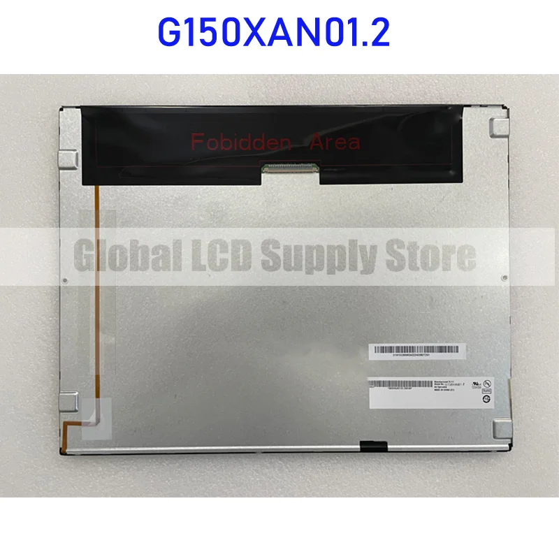 G150XAN01.2 15.0 Inch LCD Display Screen Panel Industrial Original for Auo Brand New 30 Pins Connector Fully Tested