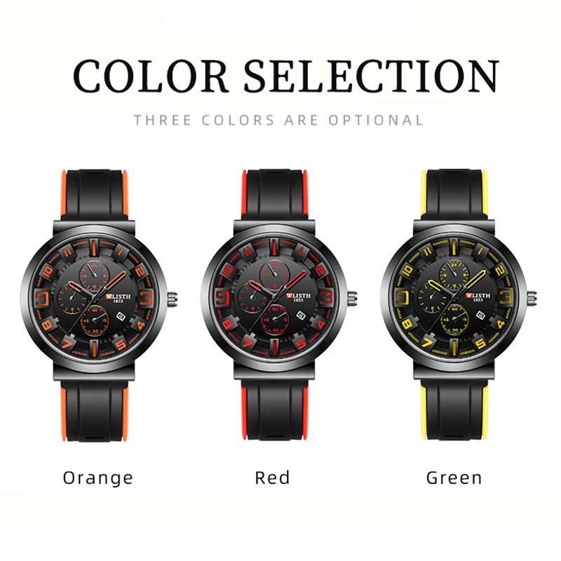 Men\'s Watch Fashion Male Student Quartz Watch Creative Foreign Trade Watch Male