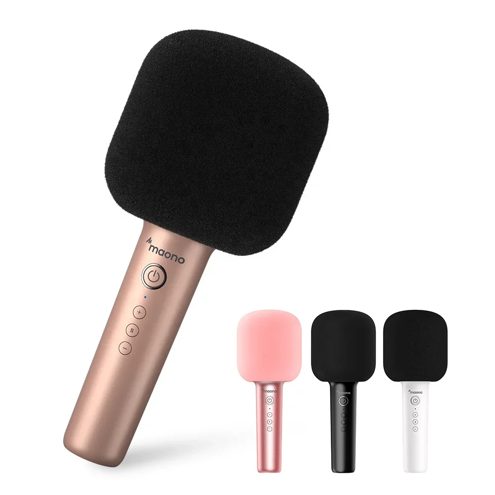 

New MAONO Portable Handheld Wireless Karaoke Microphones with Speaker for Singing Home KTV Party Amazing Christmas Gift Karaoke