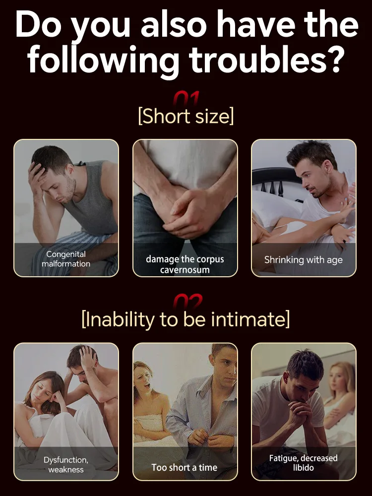 زيت تنشيط للرجال - إحساس كامل مؤقت، مزيج عشبي للتدليك الحميم، تغليف سري