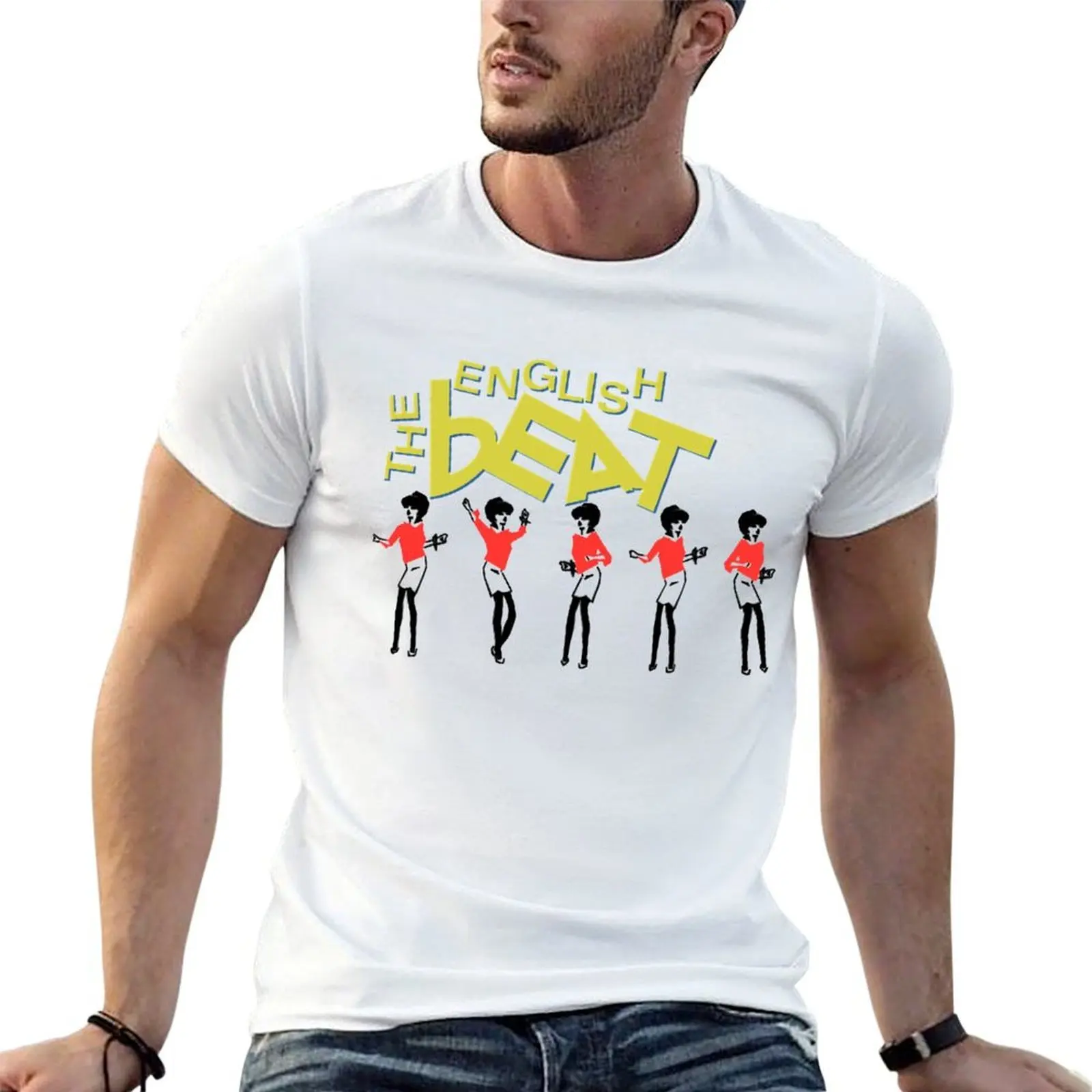 

The English Beat Band Birmingham Mix Of Latin Many Other Types Of Music Gift For Fan T-Shirt t shirts for man cotton T-Shirt
