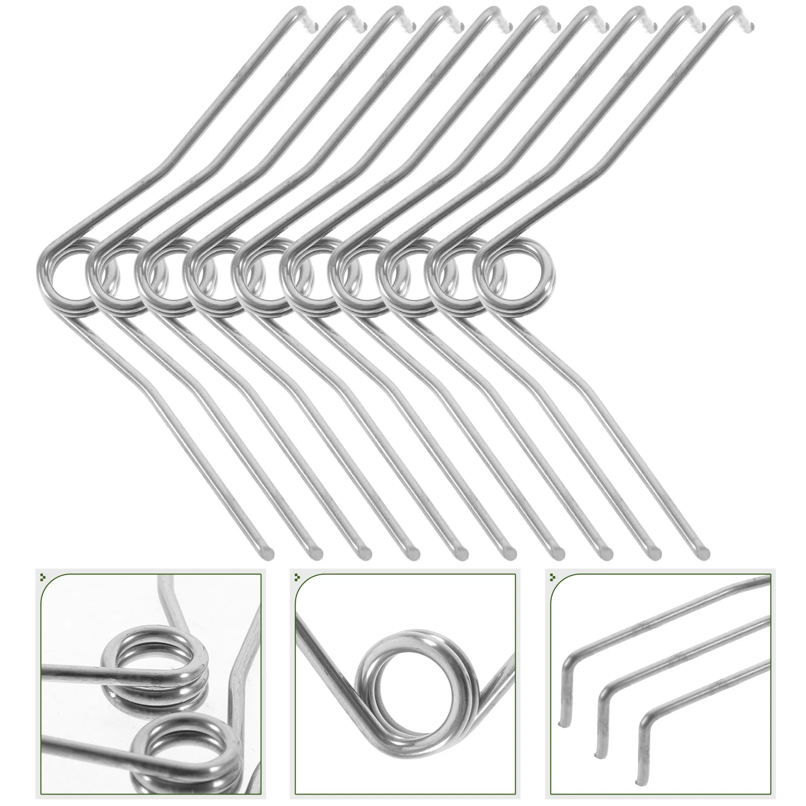 10Pcs Gardening Pruner Replacement Springs V Shape Springs Pruning Shears Springs Springs pruning shear replacement