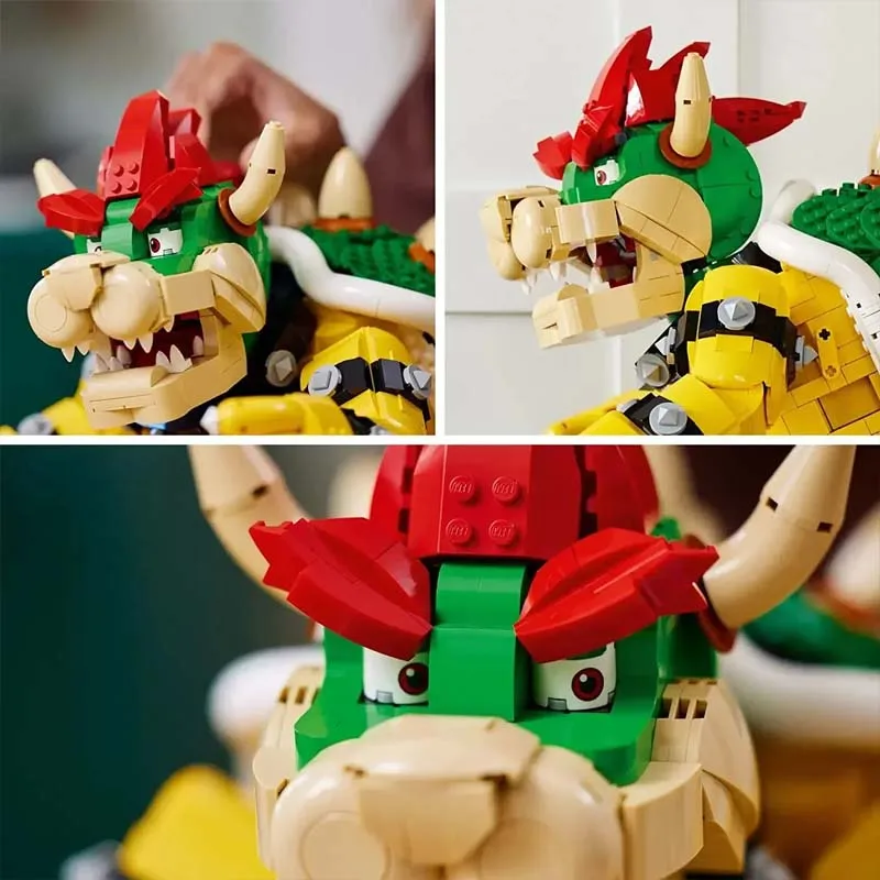 2807 pcs Mighty Bowser ใช้งานร่วมกับ 71411 ชุดอาคารโครงการสําหรับผู้ใหญ่เด็กของขวัญ Block Constructor อิฐของเล่น