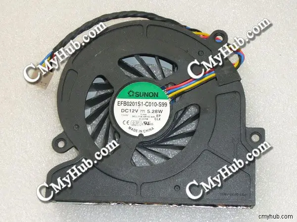 Para DELL INSPIRON ONE 2320 2330 2230 3048 AIO EFB0201S1-C010-S99 03WY43 3WY43 3WY43-A00 ventilador de refrigeración de CPU de PC todo en uno