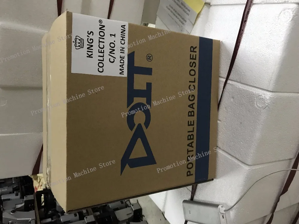 Prix de la machine à coudre portative industrielle de plus proche de sac d'efficacité de DT 26-1A