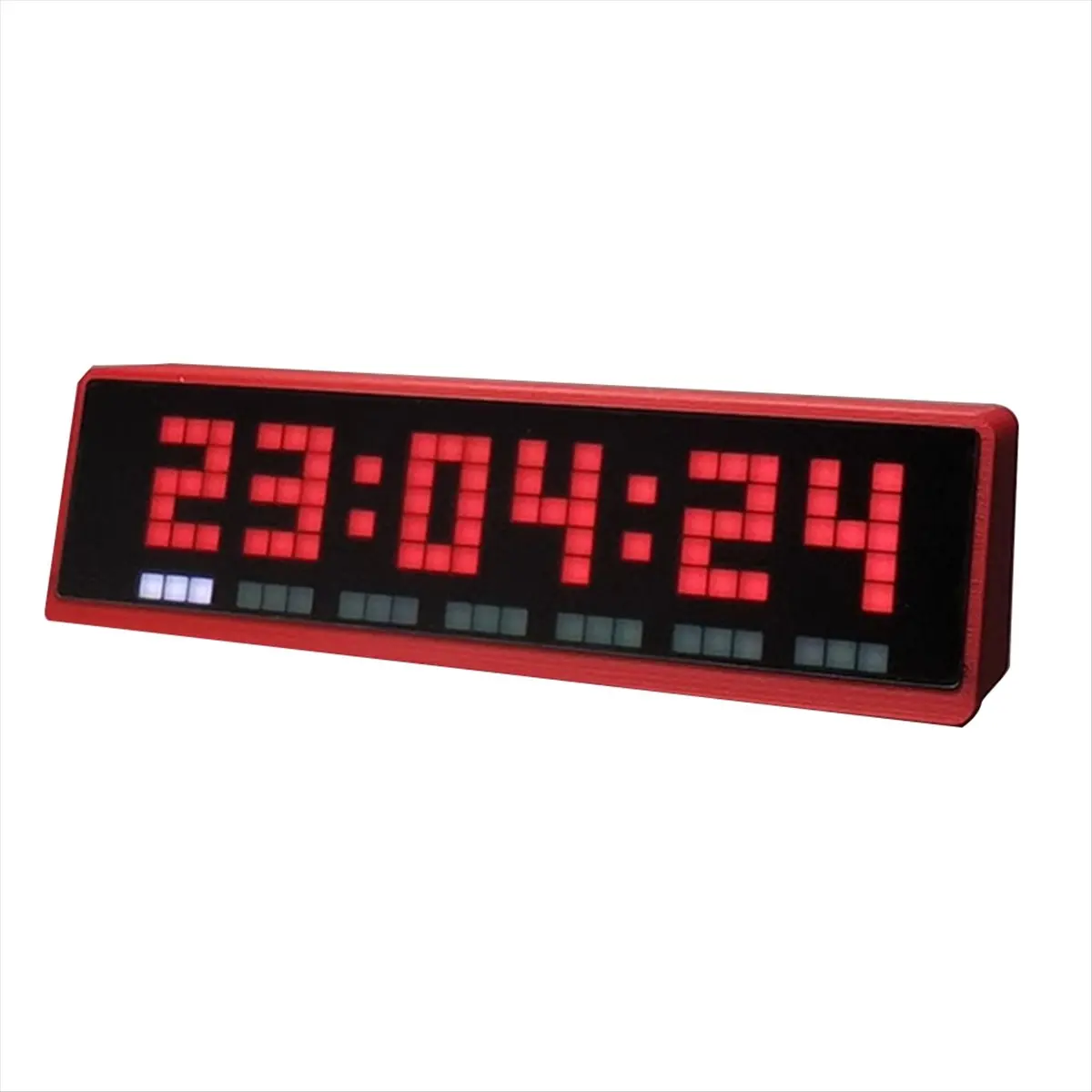 Special Offer-Mini LED Displays Clocks with Weather Clocks Stocks Cryptocurrency Bitcoin Forex Price Desktop Dot Matrix Screen W