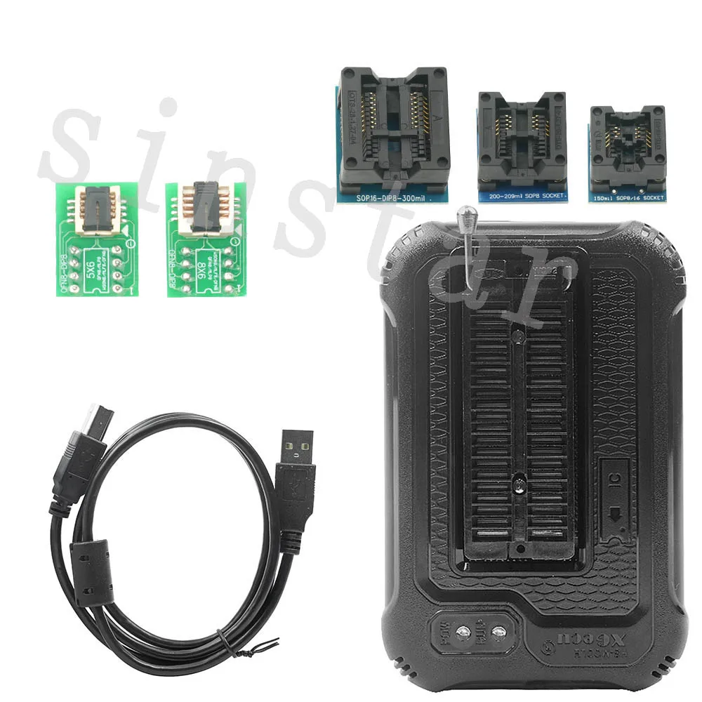 Imagem -03 - Xgecu-programador T48 Tl8663g 54 Adaptadores V12.67 Suporte 31000 Mais para Spi ni Flash Emmc Bga Tsop Sop Plcc