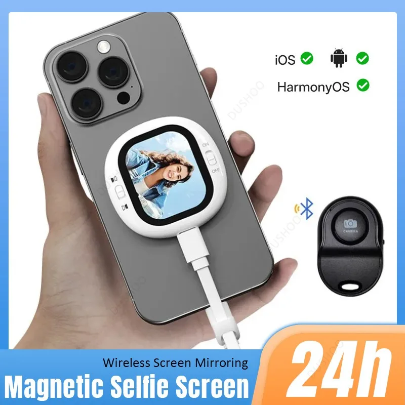 

Wireless Bluetooth Connection Smart Phone Screen Synchronizer Record Life Selfie Assistant Screen Sync Device for IOS Android